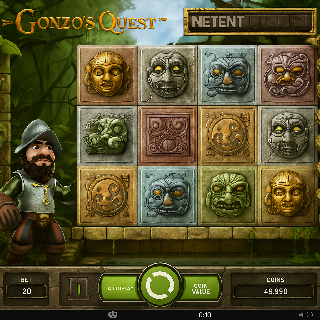 Eurogold - Gonzo's Quest Slot Game - Play Now